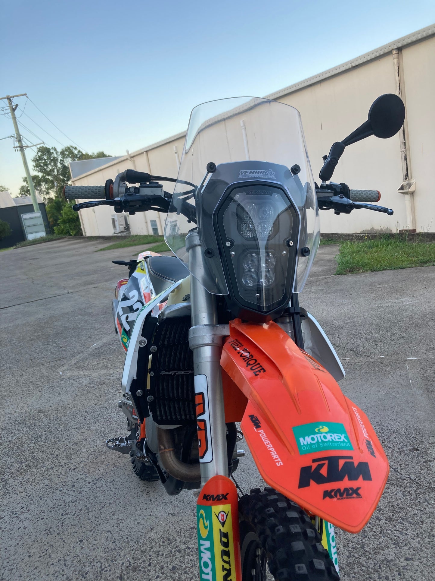 Ktm exc Yenkro adv lite