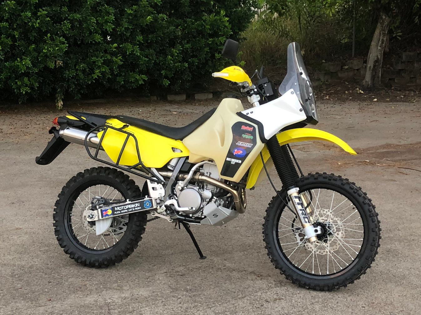 suzuki drz 400 rally fairing